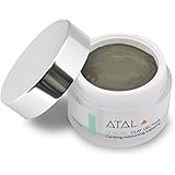 Clay Facial Mask by ATAL &ndash; Skin Cleanser and Moisturizer - Reduces Pores, Treats Acne and Problem Skin, Exfoliates, Anti Aging Benefits - Natural Ingredients - Unique Canadian Glacial Marine Clay