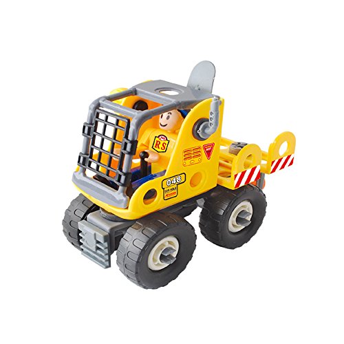 MSOO Fashion Kids Child Baby Disassembly Assembly Cartoon Truck Car Toy