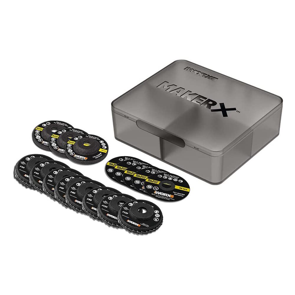 WORX Maker X WA7213 Angle Grinder Accessory Kit