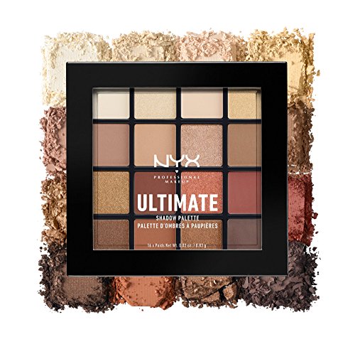 NYX PROFESSIONAL MAKEUP Ultimate Shadow Palette, Warm Neutrals, 0.46 Ounce