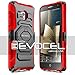 Alcatel OneTouch Fierce XL Case, Evocel [New Generation Series] Belt Clip Holster, Kickstand, & Dual Layer for Alcatel OneTouch Fierce XL 5054 (2015 Release), Red