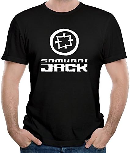 Samurai Jack American Anime Classic Logo Men's Printing T Shirt