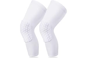Knee Compression Pads,Compression Knee Sleeve for Knee Pain,Knee Pads Wrestling Knee Brace Leg Sleeves Honeycomb Pad for Voll