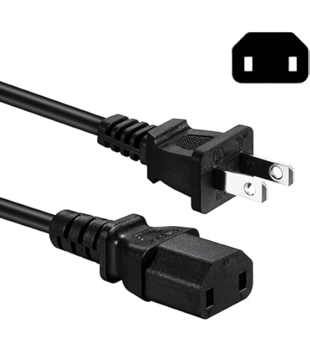 Amazon.com: SoDo Tek TM 6 FT 3 Prong AC Power Cord Cable Plug for