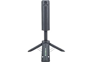 GEERYZHE Foldable LED Camping Light with Tripod & Stand, 8000mAh Rechargeable Dimmable Lantern, Portable Tent Light for Hikin