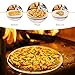 Pizza Stone, 16''x 16'' Round Engineered Tuff Cordierite Durable Baking Stones for Ovens & Grill & BBQ, Stone Oven Round Pizza Stone