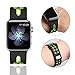 Band for Apple Watch 38mm 42mm, NaHai Soft Silicone Replacement Sport Wristband for Apple Watch Series3, Series 2, Series 1, Sport, Edition