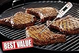 Iceres Cooking Thermometer - Instant Read - Digital Thermometer for All Food, Grill, Liquids, BBQ and Candy - Meat Thermometer