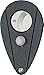 Xikar Xi2 Cigar Cutter - Precision Double Guillotine Cigar Snipper with 440 Stainless Steel Blades, Granite Gray | Rockwell C Rated 54 to 60 Ring Gauge Cigar Clipper - Ergonomic Teardrop Design