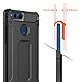 Huawei Honor 7X Case, Torryka Drop Protection Sleek Slim Fit Durable Anti-scratch Dual Layer Shockproof Dustproof Armor Cover Case For Huawei Honor 7 X (Black)