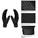 FitsT4 Horse Riding Gloves Equestrian Outdoor Breathable Stretchable Horse Show Glove for Women Men