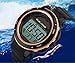 Fanmis S-shock Multi Function Digital LED Quartz Solar Power Black Sport Watches Rose Gold