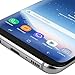Skinomi Screen Protector Compatible with Galaxy S8 (Non Case-Friendly)(Full Coverage) Clear TechSkin TPU Anti-Bubble HD Film