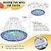 Vmini Sprinkler for Kids, Splash Pad, and Wading Pool for Learning - Children's Sprinkler Pool, 68'' Inflatable Water Toys Outdoor Swimming Pool for Babies and Toddlers