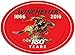 Winchester 150th Anniversary Oval Tin Sign, 18