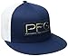 Columbia Unisex PFG Mesh Flat Brim Ball Cap, Carbon/PFG Hook Patch, L/XL