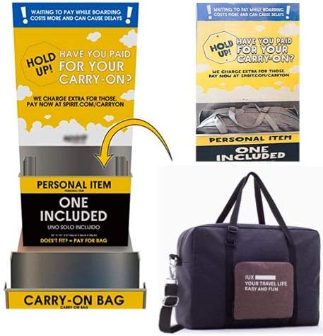 spirit airline carry on bags
