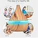OTTATAT 7 Color Night Light Wood Grain Humidifier Ultrasonic Essential Oil Diffuser Single Room Humidifiers Exquisite Simple Stylish Comfort Helps Sleeping Quality Home Holiday Trip Office Essential