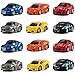 Liberty Imports 12 Assorted Pullback Diecast Metal Race Cars Set (1 Dozen)