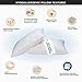 In Style Furnishings - Set of 2 Luxury Pillows - Hotel Quality - Hypoallergenic Soft and Fluffy Pillow with 100% Cotton Cover and Extra FINE Fiber/Poly Filling — Standard
