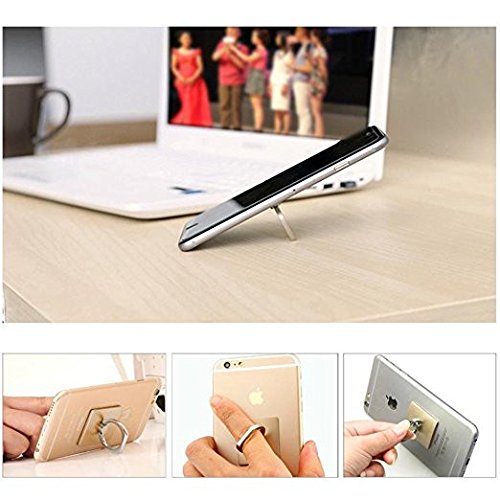 image for MobilePhone Ring Holder Stand, EcoPestuGo 360° Rotation Universal Sma
