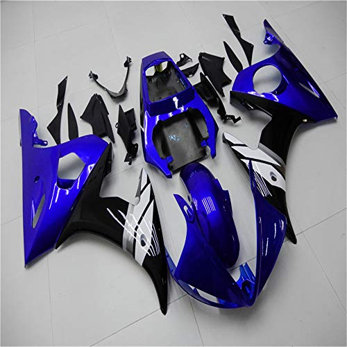 NT FAIRING Blue Black Injection Mold Fairing Fit for Yamaha YZF 2003-2005 R6 & 2006-2009 R6S New Painted Kit ABS Plastic Motorcycle Bodywork Aftermarket