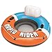 Bestway CoolerZ Rapid Rider Inflatable Blow Up Pool Chair Tube, Orange (6 Pack)