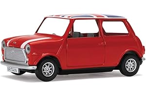 Corgi Diecast Model Cars - GS82109 Best of British Classic Mini - Red - Men & Women Souvenir Gifts from UK - Small Die Cast T