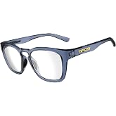 Tifosi Optics Smirk Reader Glasses (Crystal Denim, 1.5, x) | 100% UVA/UVB, shatterproof polycarbonate. Built-in reader lens, hydrophilic nose pads. For lifestyle, golf &amp; cycling.