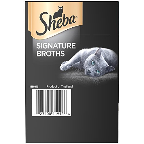 Sheba Signature Broths Multipack Tuna, Chicken, Vegetable & Tuna, Shrimp, Crab In Clear Broth (24 Count)
