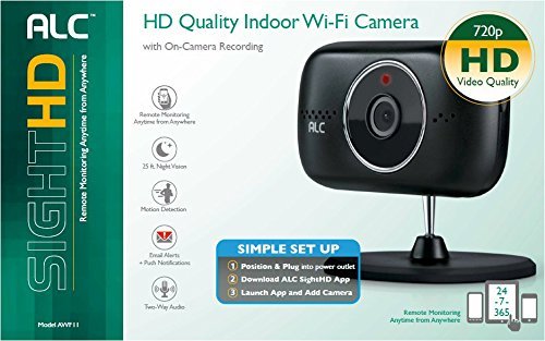 image for ALC AWF11 720p HD Wi Fi IP Camera with 2 Way Audio 25ft Nightvision Mo