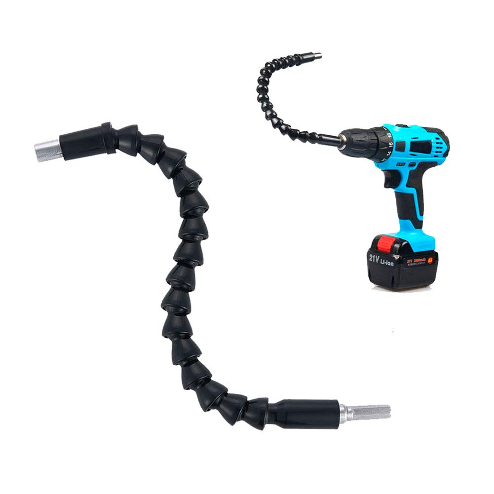 Flexible Drill Bit Extension, Explore Flexible Extensions for Drills, Flexible Shaft Extension Bits, 8 Pack Screwdriver Flexible Shaft with Magnetic Bit, for Computer Chassis, Furniture, Electrical