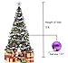 Yoland 24ct Barrel Plating Multicolor Christmas Ball Ornaments (40mm/1.57'' in) (Purple)