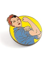 Pinsanity prendedor de Rosie la remachadora esmaltado