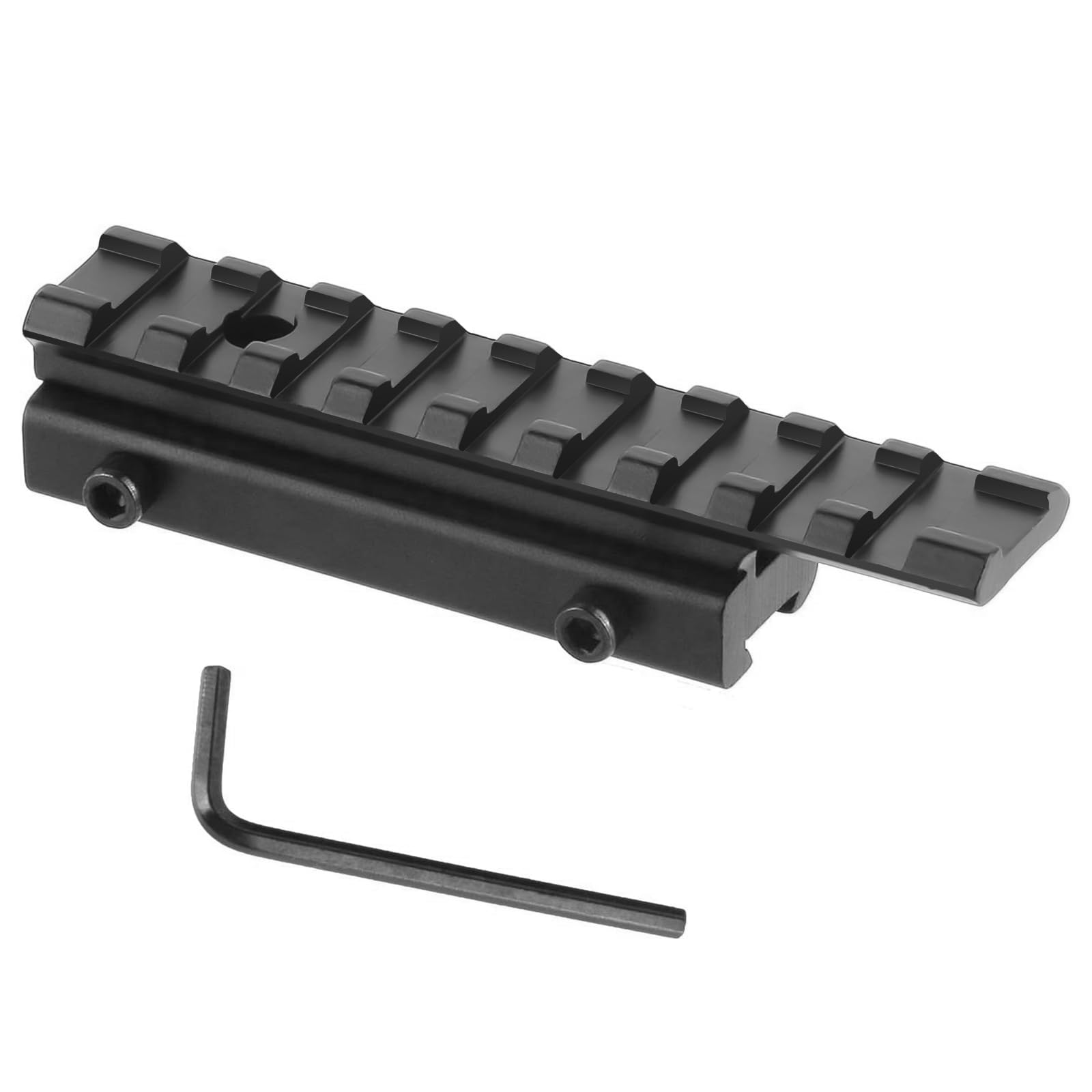 ToopMount Riser Rail Base Aluminum Alloy 11mm Dovetail Rail to 20mm Picatinny Rail Adapter Bracket