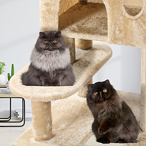 Large MultiStorey Cat Tree,50 inches, (Approximately 127 cm), Cat