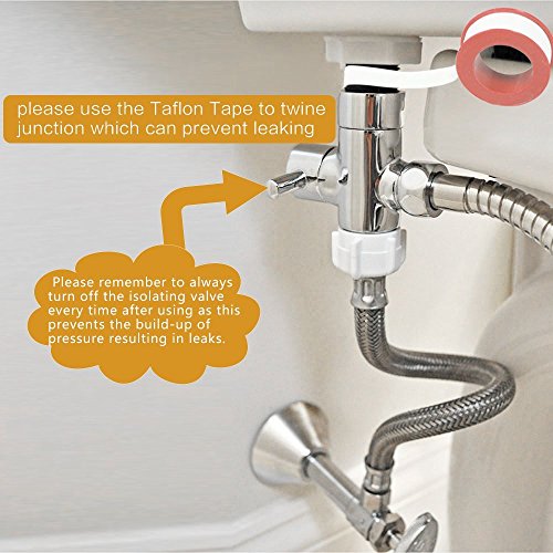 image for Hltd Brass T-Valve Adapter，3-way Shower Arm Diverter Valve Tee Conne