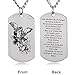 ZJFHTD St Michael Dog Tag Necklace saint michael the archangel Protect Us Prayer Protection Pendant Religious Gifts for Men Christian-C13 (St Michael archangel)