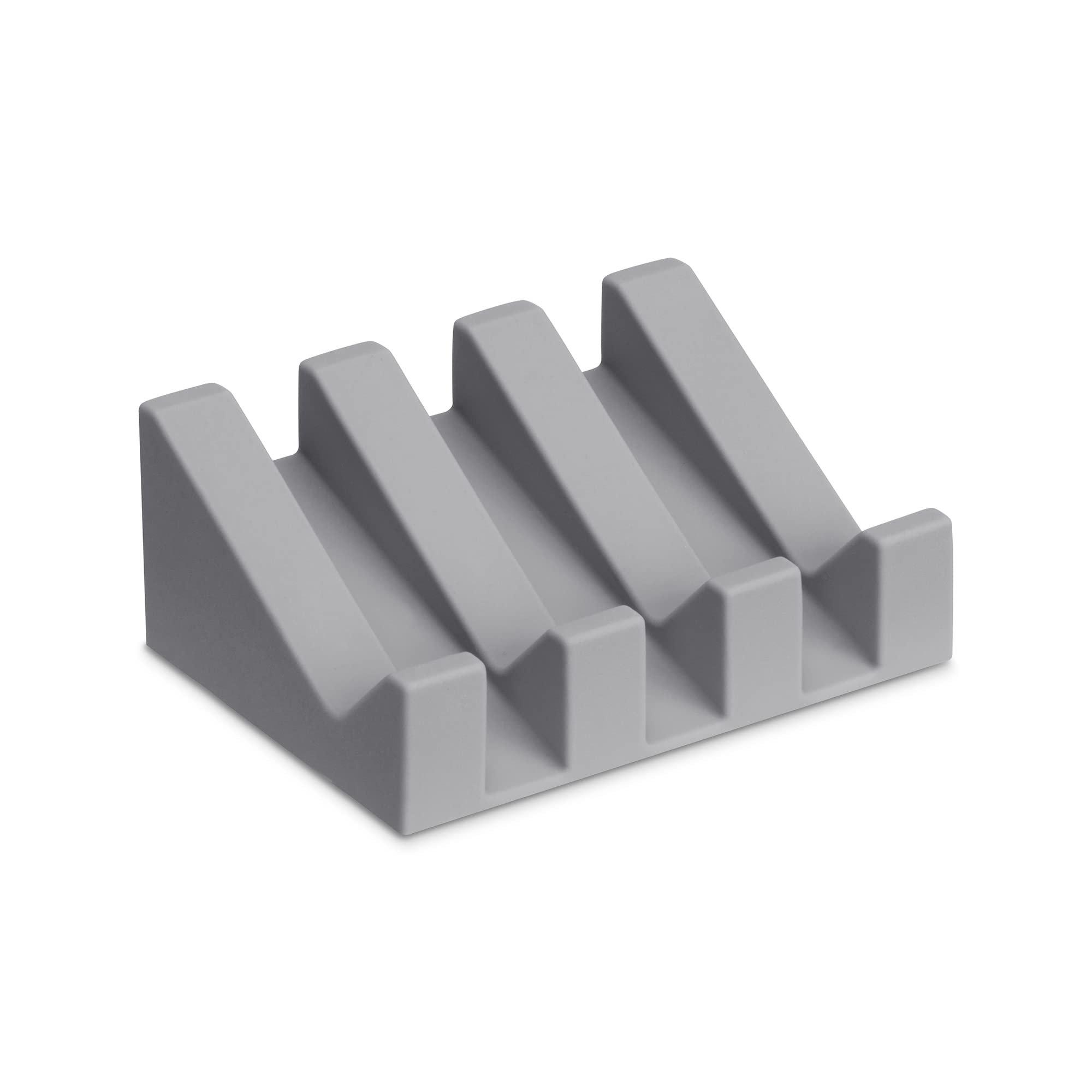 Silicone Soap Dish with Drainage - Soap Dishes for Bathroom, Shower, Kitchen, Travel – Self Draining Easy Cleaning Tray Holder Saver — image 1