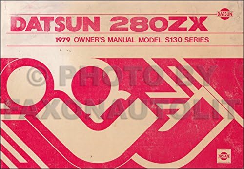 1979 Datsun 280ZX Owner's Manual Original