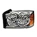 Headlight Assembly Set Headlights Driver & Passenger Side Compatible with 2005-2007 Dodge Dakota CH2502159 CH2503159