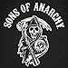 T-Shirt - Sons of Anarchy - Logo, X-Large