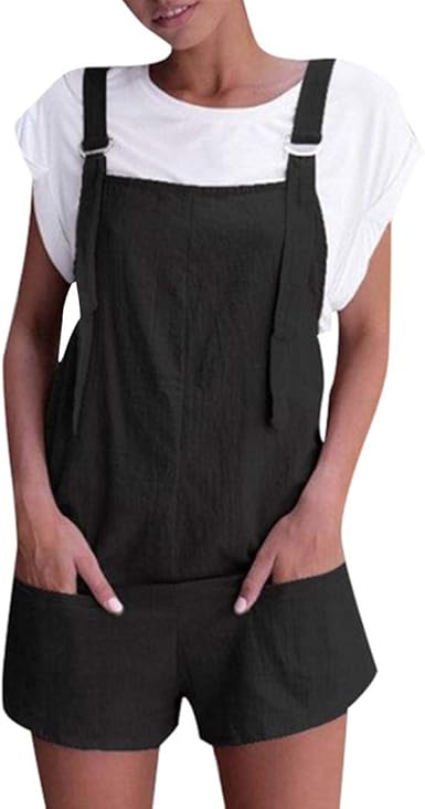 baggy short dungarees