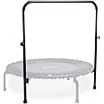 JumpSport Handle Bar Accessory for Arched Leg Fitness Trampolines | Black | Adjustable Height Settings | Trampoline Not Included