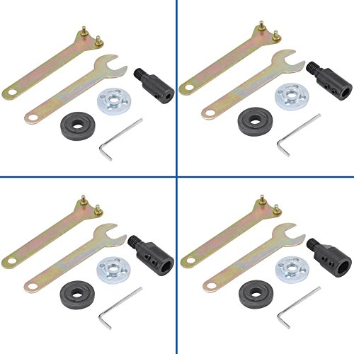 Motor Shaft Coupler M10-5/8/10/12mm Sleeve Saw Blade Coupling Saw Chuck Adapter Angle Grinder Connecting Rod Converter Set Drill Accessories (8mm)