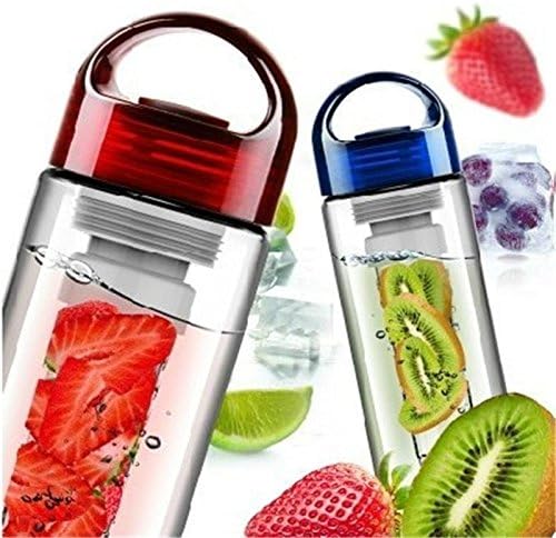 MonstGear 800ML Fruit Infuser Fuzer Infusing Water Bottle Health Juice Maker Blue