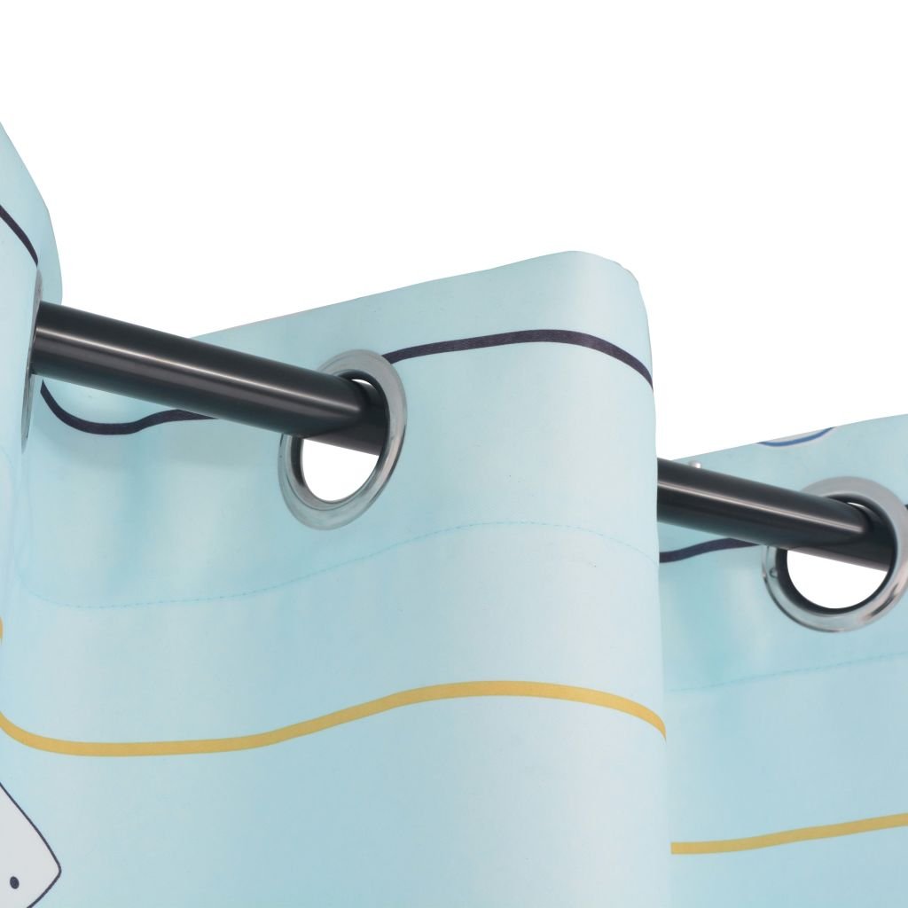 Nursery Senluowx Blackout Curtain With Kids Print Set Of 2