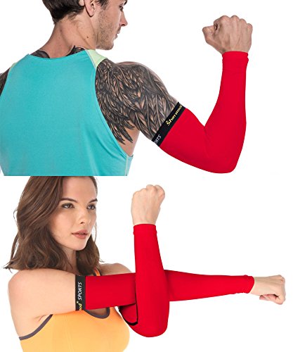 image for SHINYMOD Arm Sleeves UV Protection Sleeves for Men Women Youth Arm War