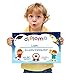 Potty Training Reward Chart - Multicolored Star Stickers Show Learning Progress - Interactive Toilet Training for Toddlers and Children - Great for Boys and Girls