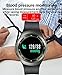 Smart Watch Fitness Tracker with Heart Rate Blood Pressure Monitor for Men Women Kid Outdoor Sport Watch with Pedometer Activity GPS Tracker Smartwatch Calorie Sync Phone Travel Office for Android iOS